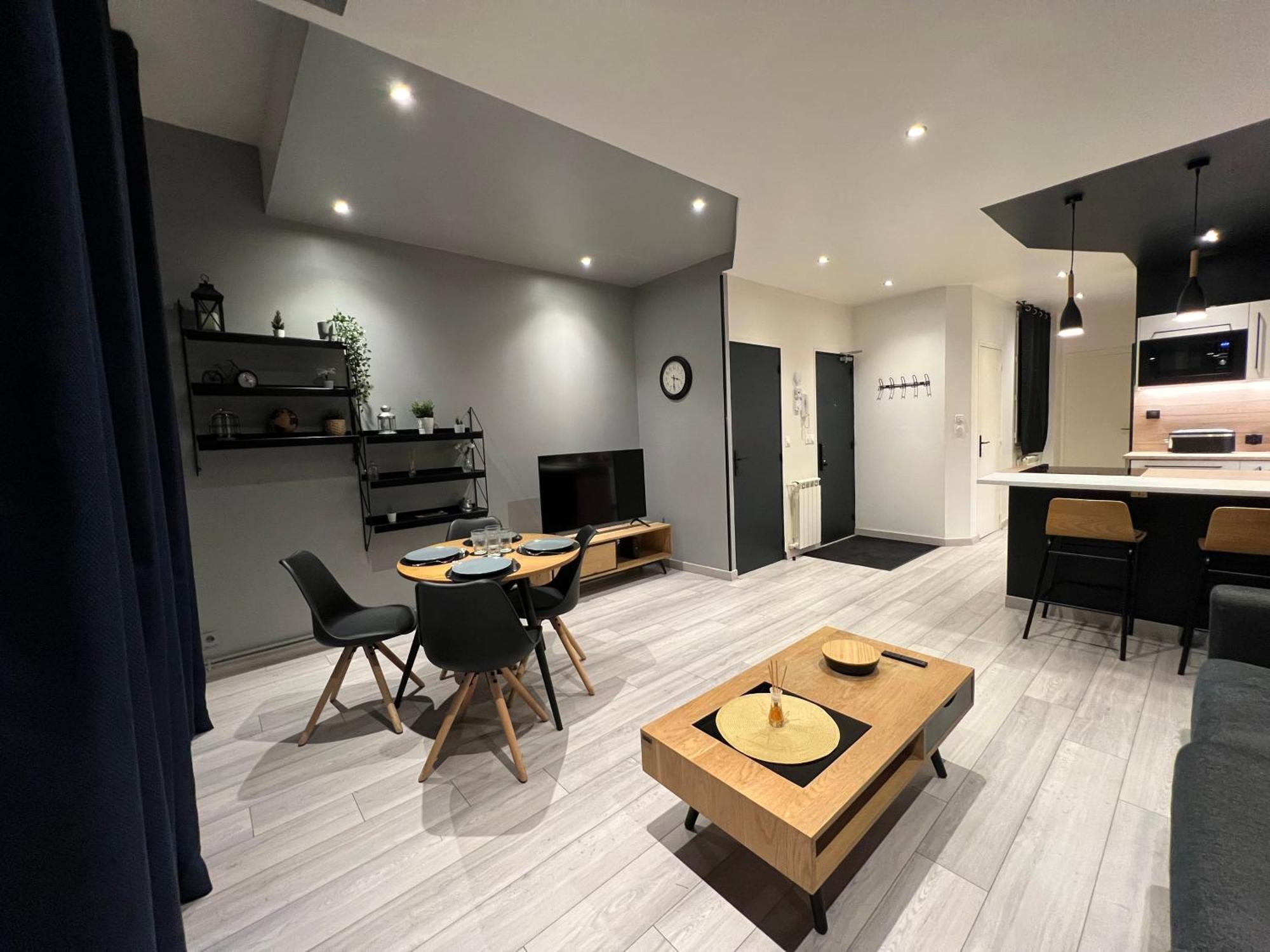 Appartement Le Nid Havrais à Le Havre Extérieur photo